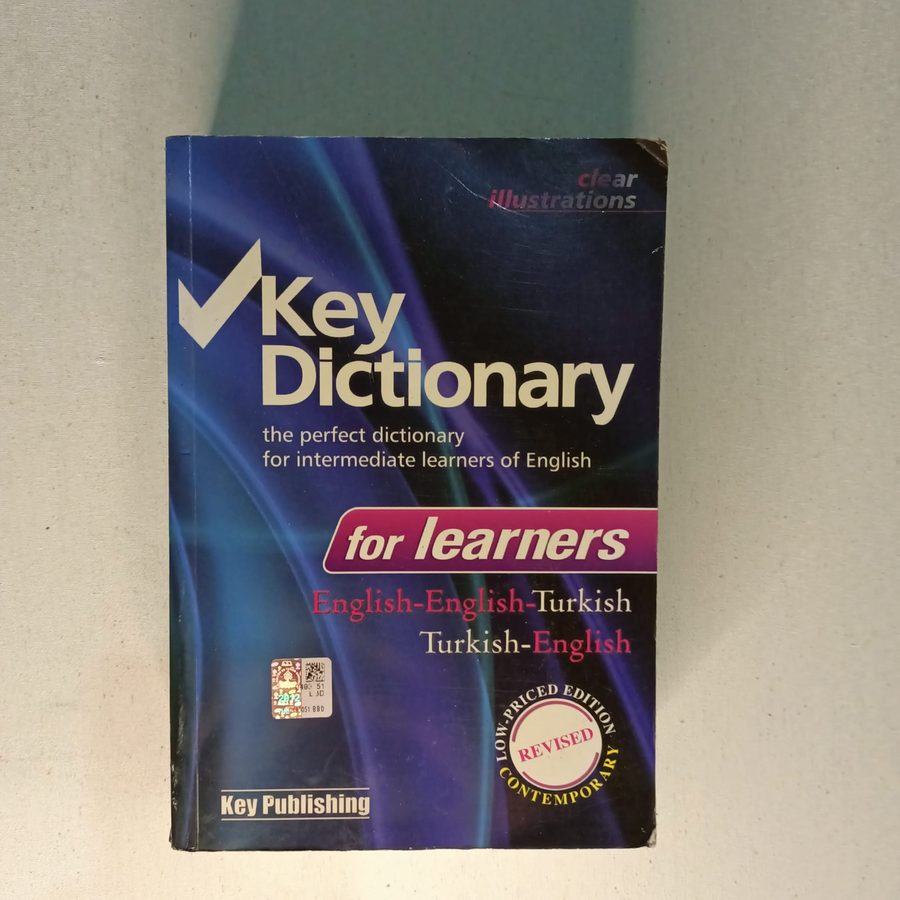 NEW Key Dictionary for Learners (English-Turkish / Turkish-English)