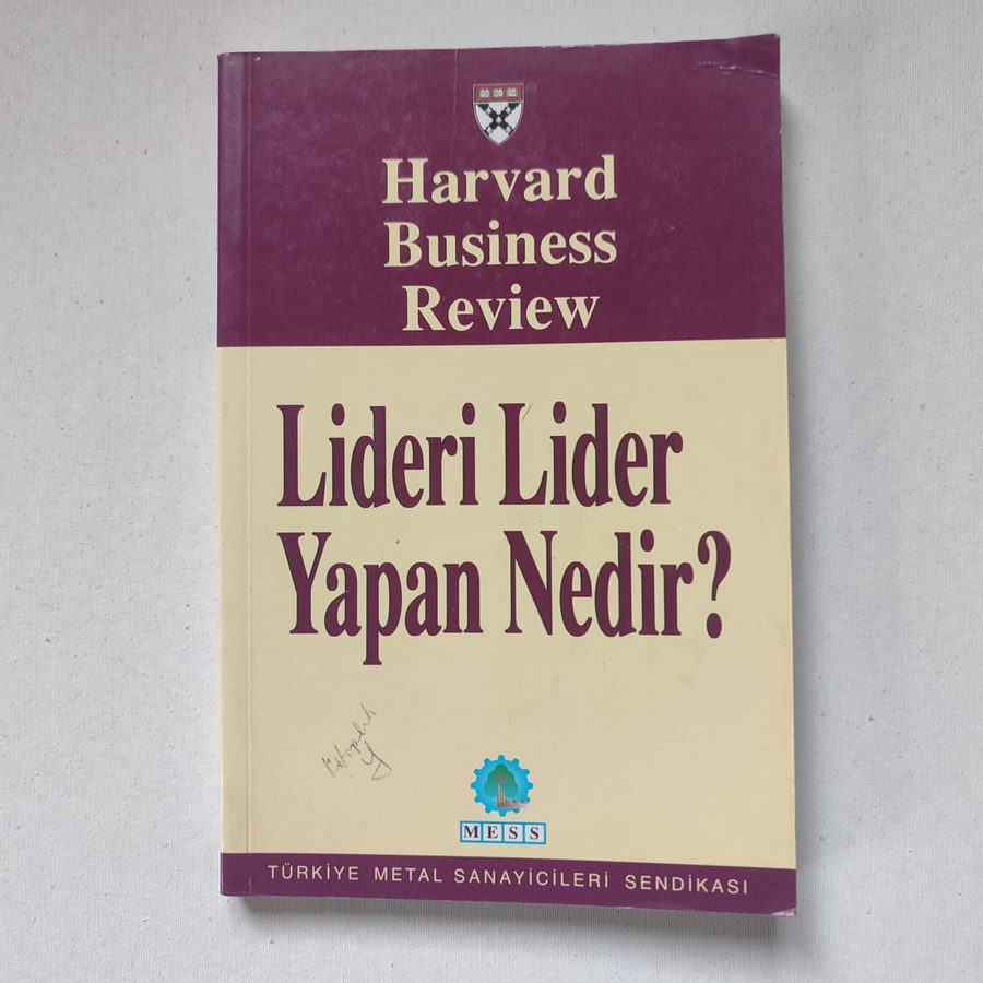 Lideri Lider Yapan Nedir? / Harvard Business Review